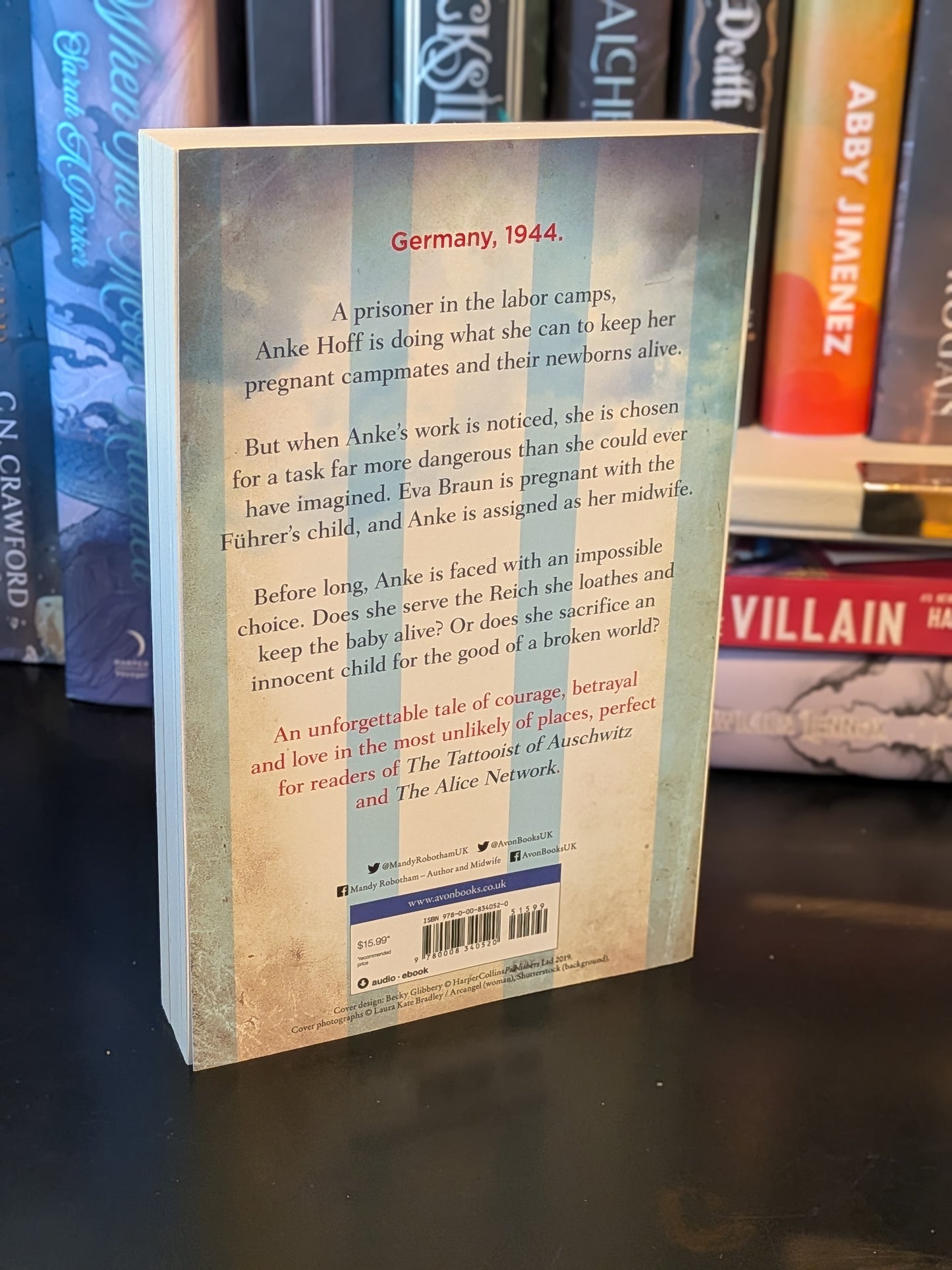 The German Midwife by Mandy Robotham