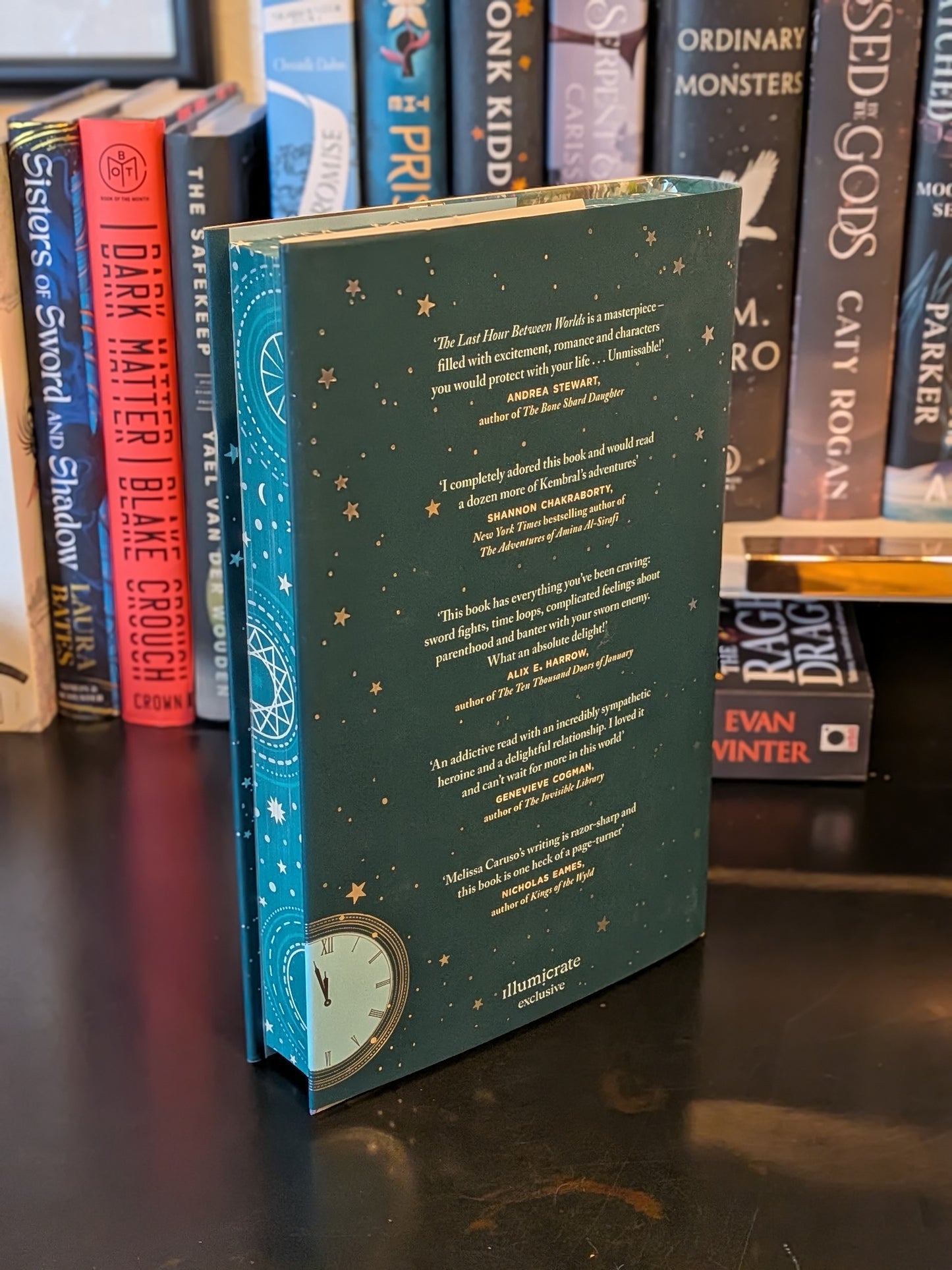 The Last Hour Between Worlds by Melissa Caruso, Illumicrate, Signed