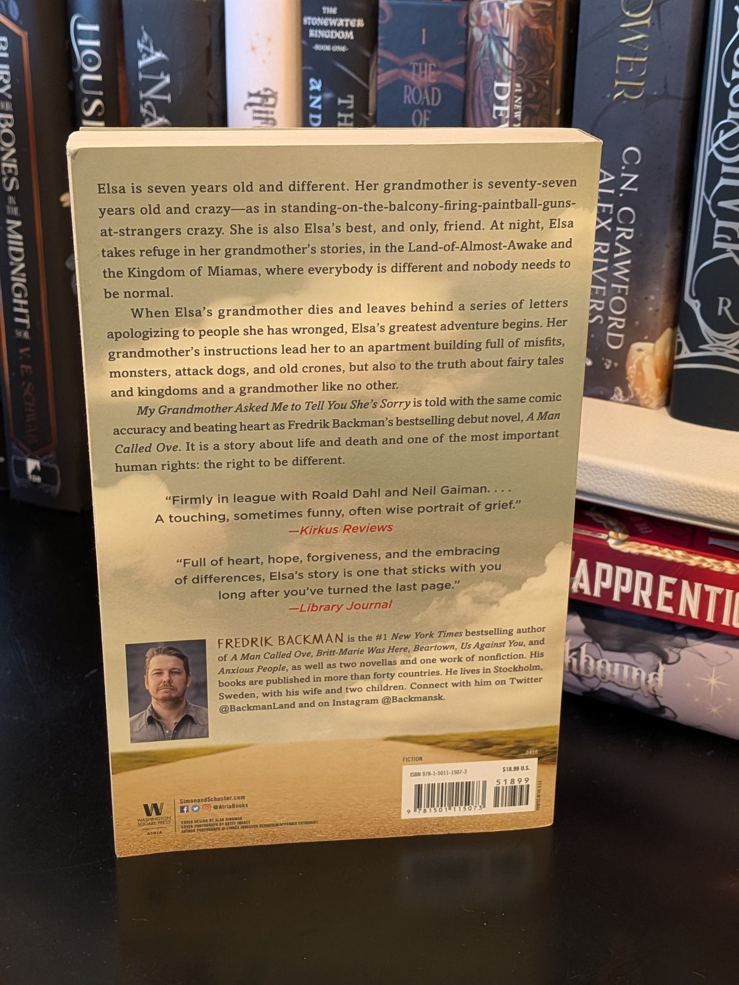 My Grandmother Asked Me To Tell You She's Sorry by Fredrik Backman