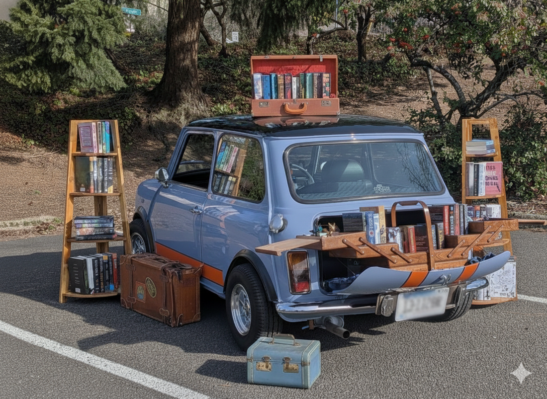 Magic on Four Wheels: The Mini Enchanted Bookshop Hits the Road!