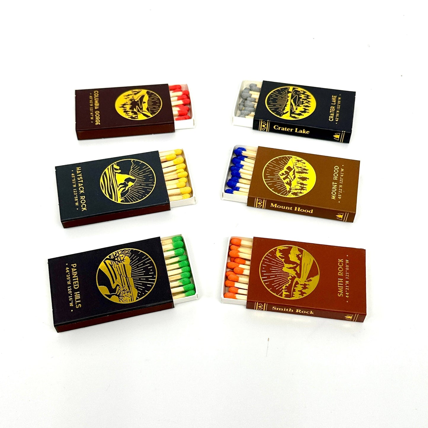 Landmarks Unlimited - Natural Wonders of Oregon - Matchbook Collection