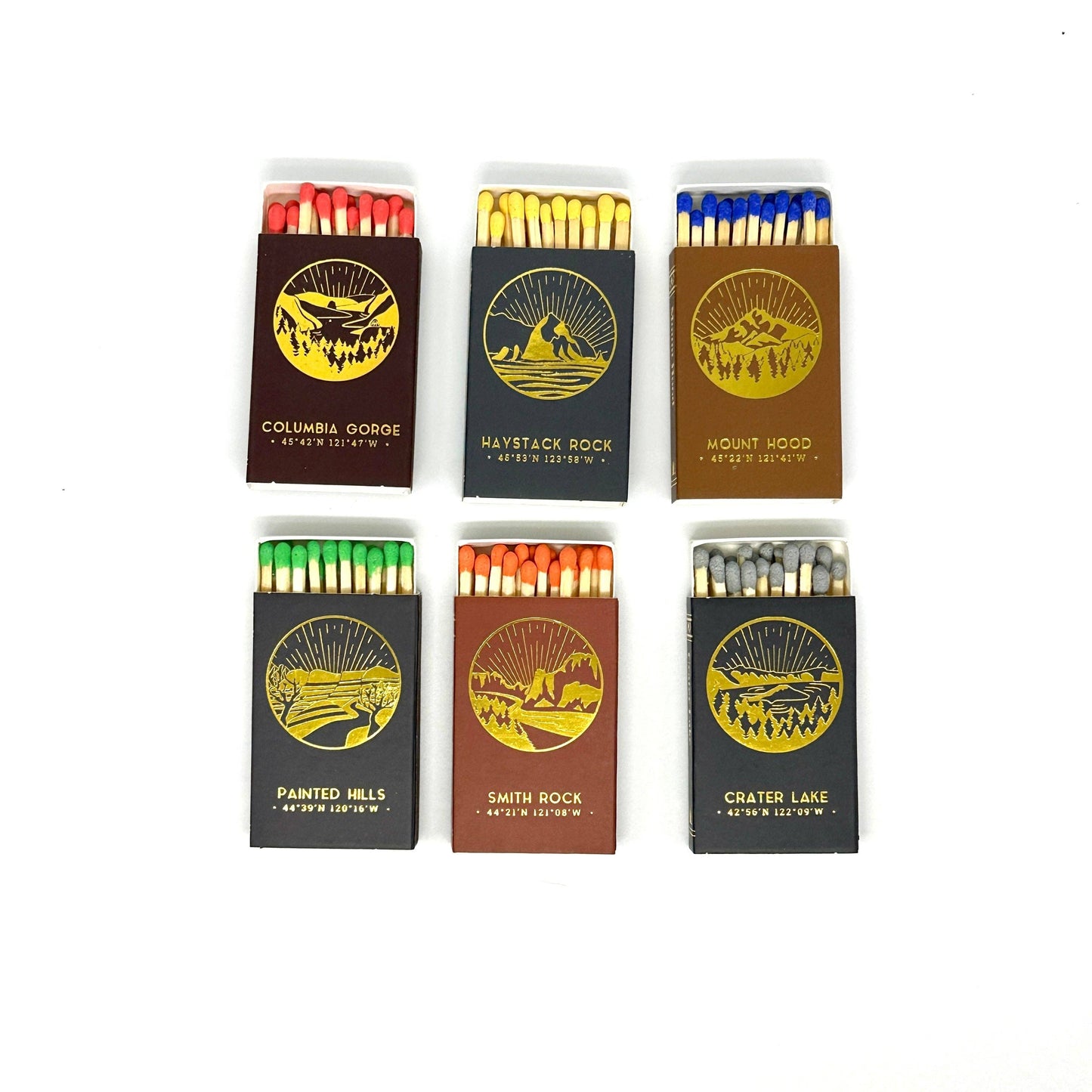 Landmarks Unlimited - Natural Wonders of Oregon - Matchbook Collection