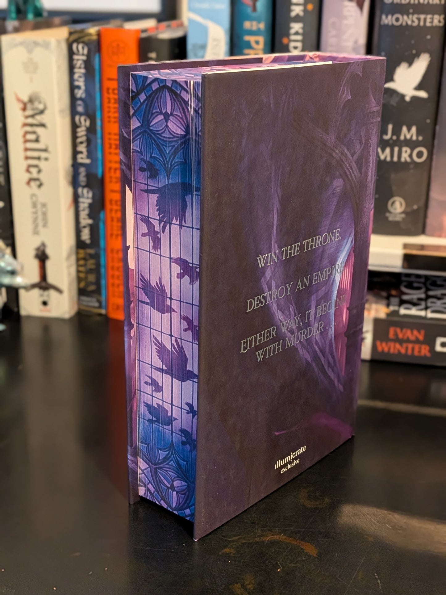 The Raven Scholar by Antonia Hodgson, Illumicrate Edition, Signed