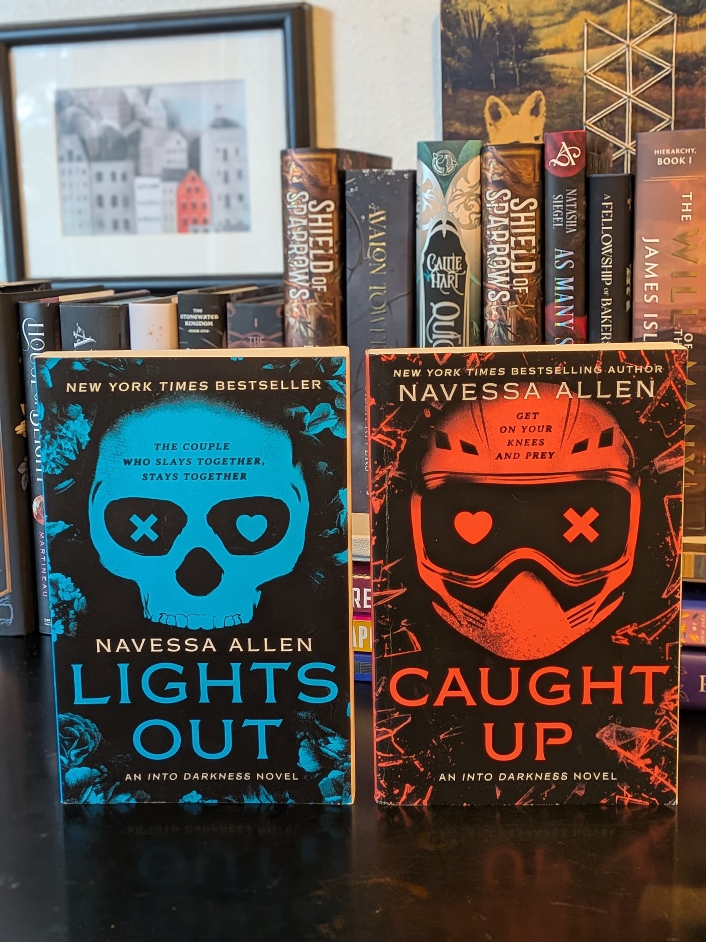 Lights Out and Caught Up by Navessa Allen