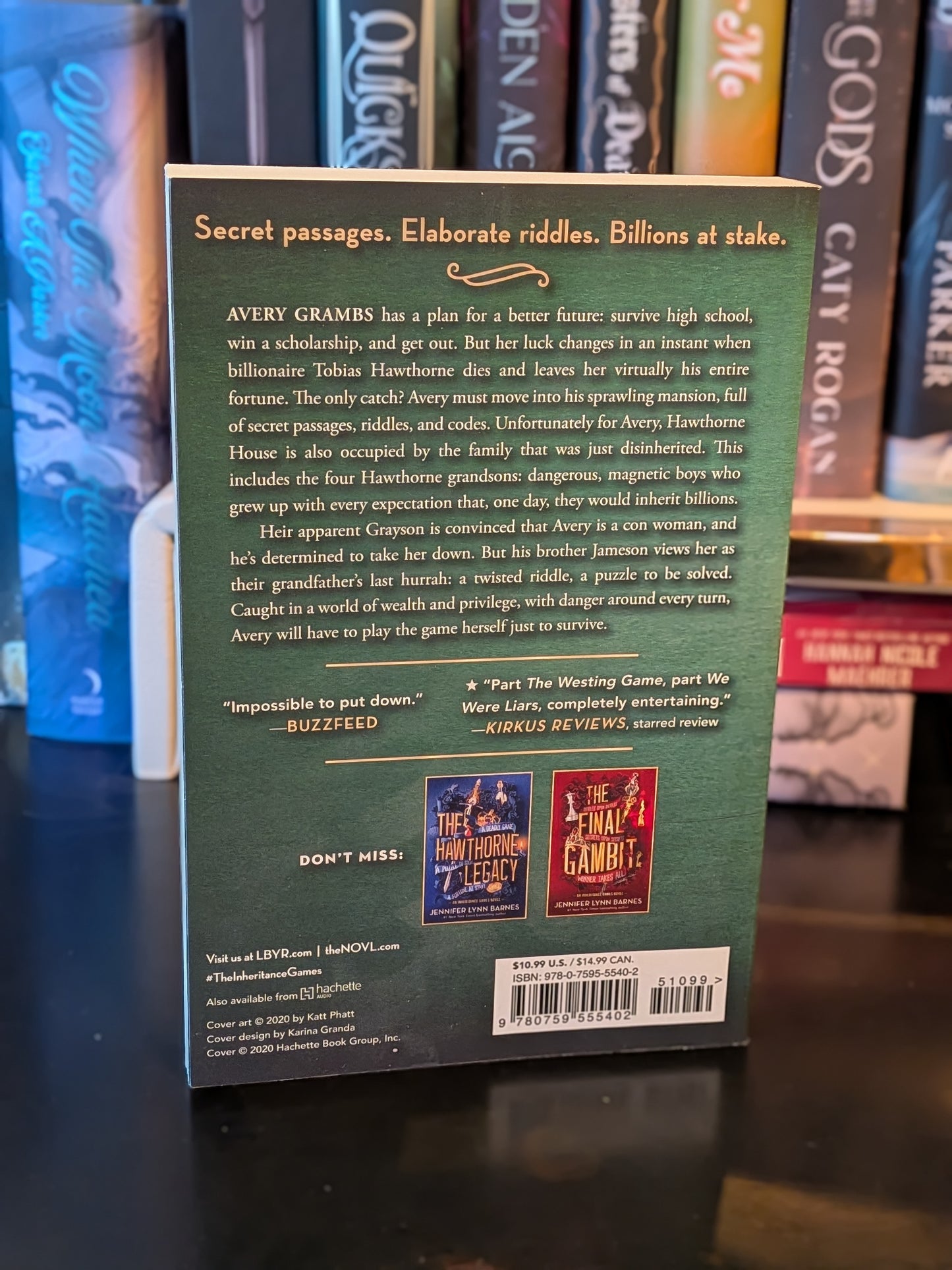 The Inheritance Games by Jennifer Lynn Barnes