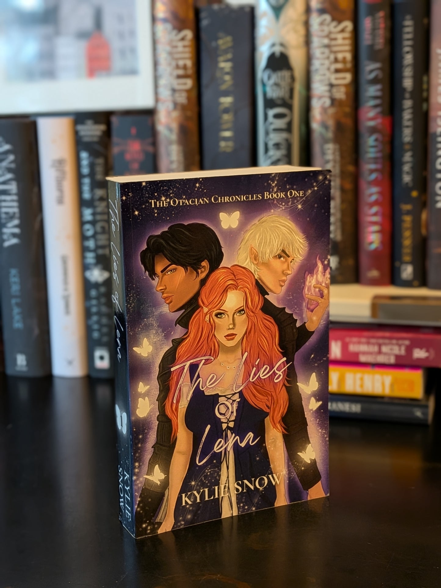 The Lies of Lena by Kaylie Snow, Oop Cover
