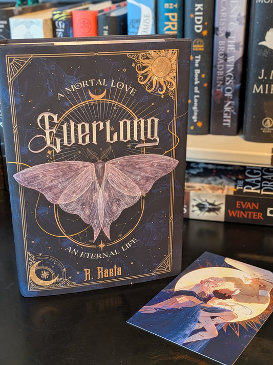 Everlong by R. Raeta, hardcover signed