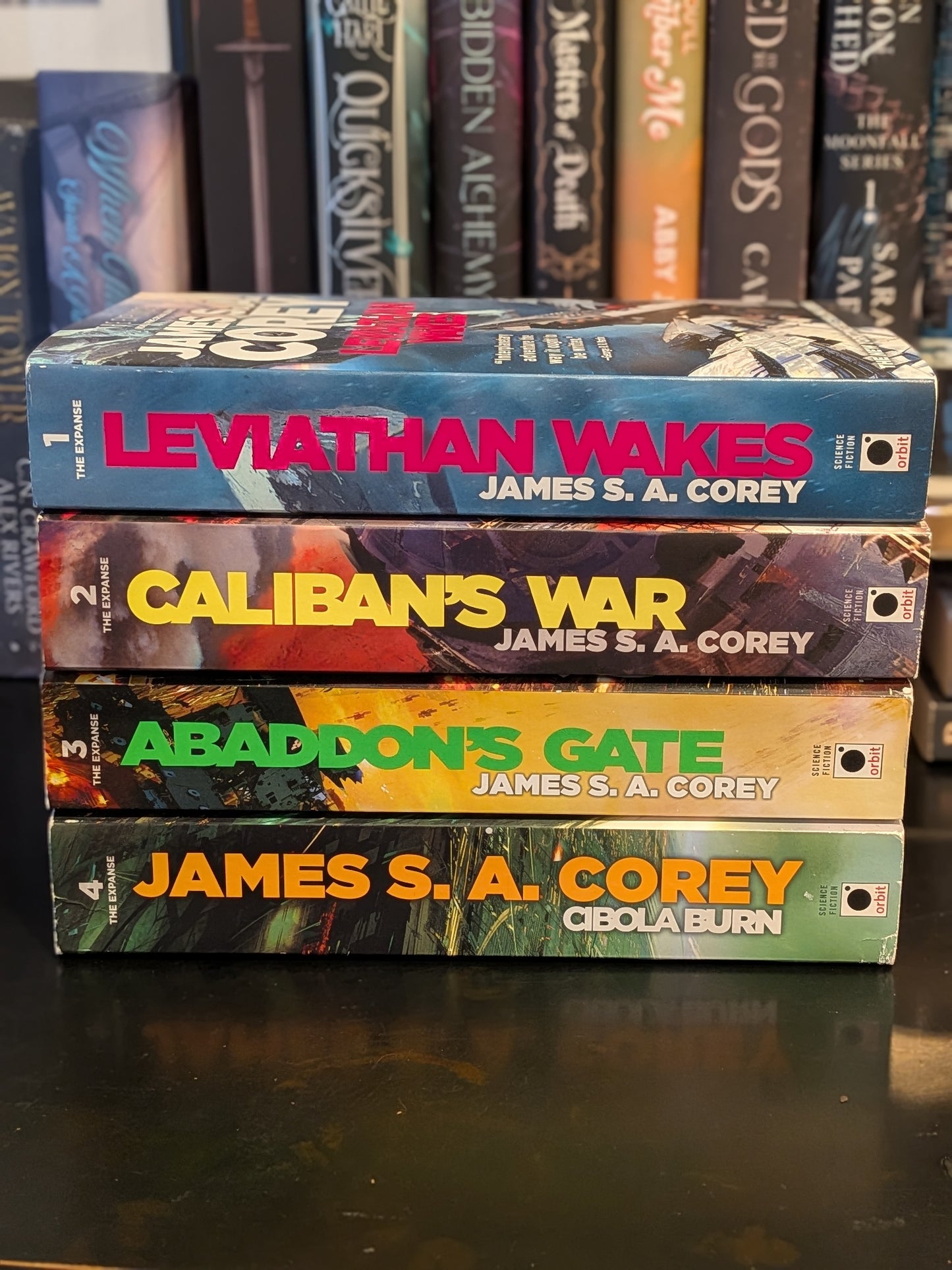 The Expanse by James S.A Corey, books 1-4