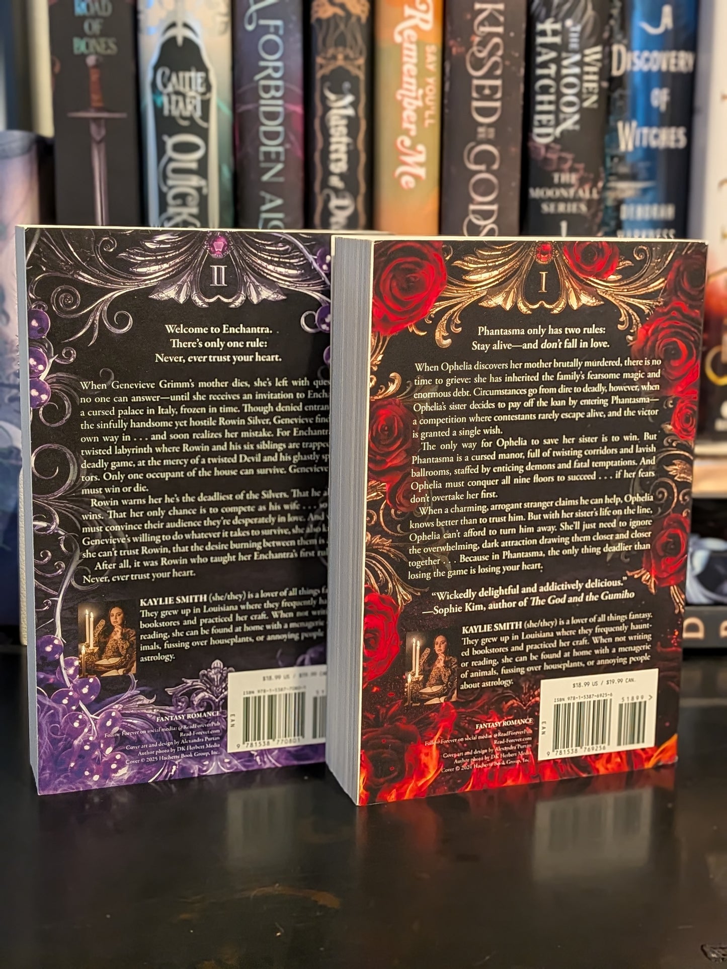 The Wicked Game duology by Kaylie Smith, Enchantra and Phantasma