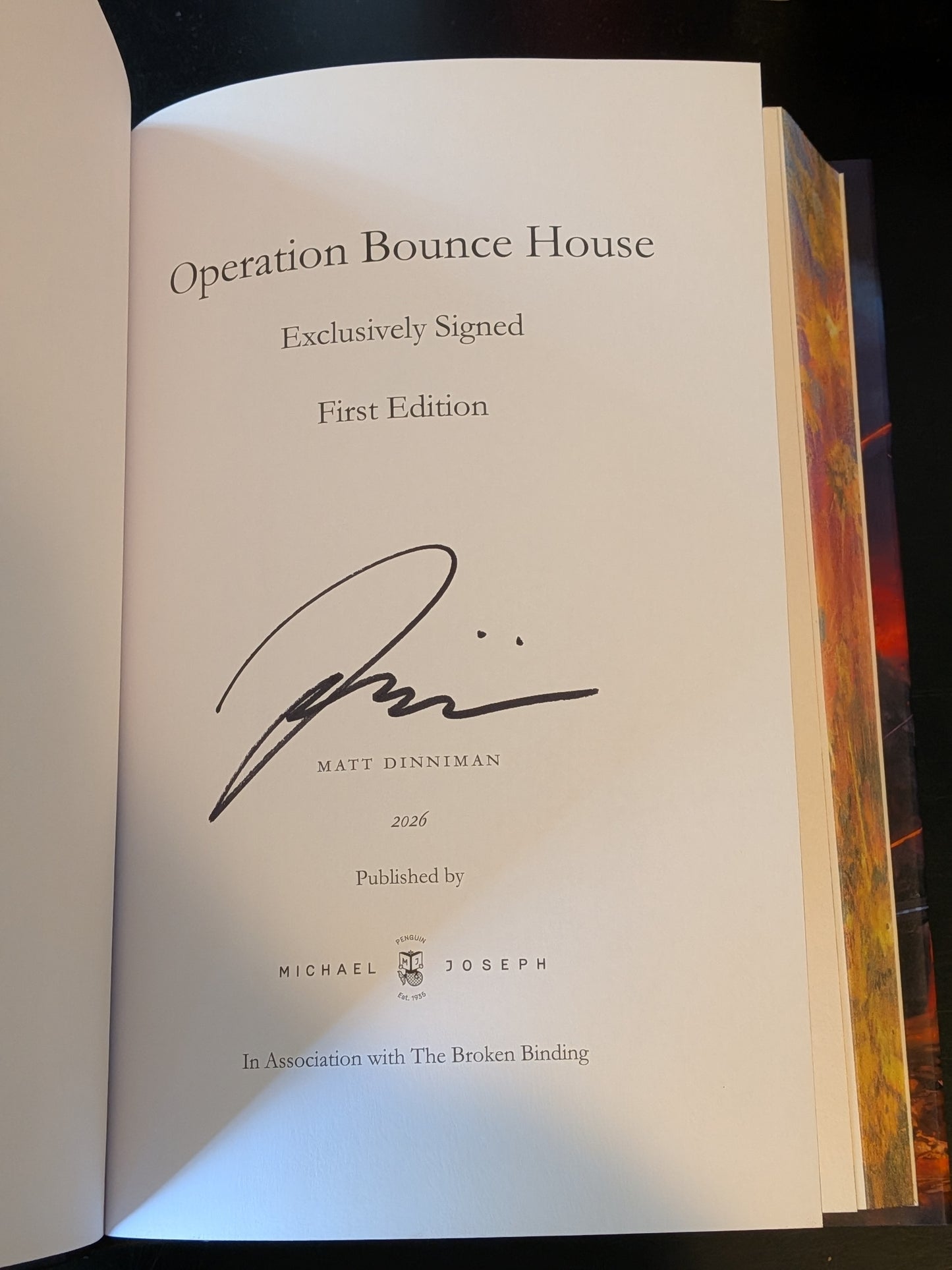 Broken Binding Operation Bounce House by Matt Dinnaman