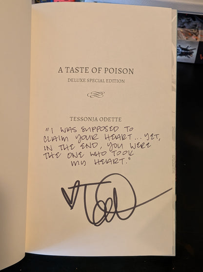 Taste of Poison by Tessonja Odette, Website Exclusive, Inscribed and Signed