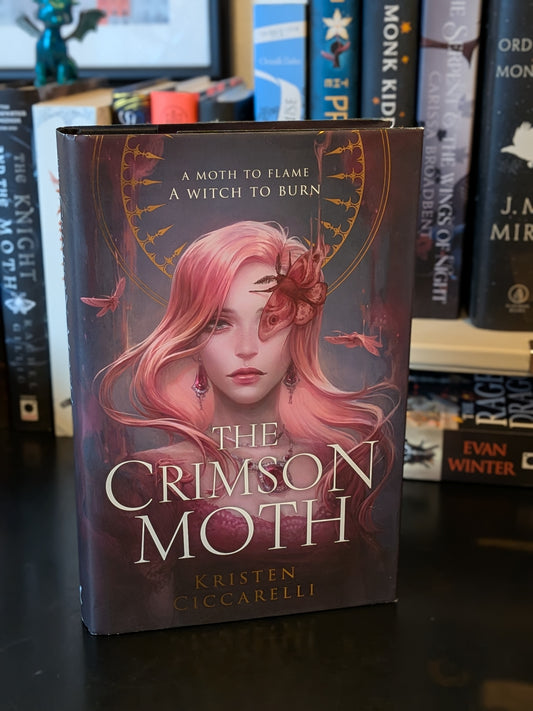 Crimson Moth by Kristen Ciccarelli, Fairyloot Edition