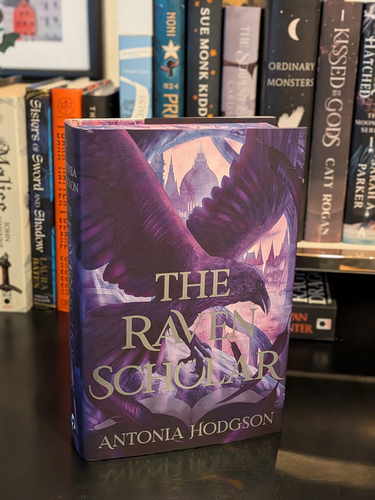 The Raven Scholar by Antonia Hodgson, Illumicrate Edition, Signed