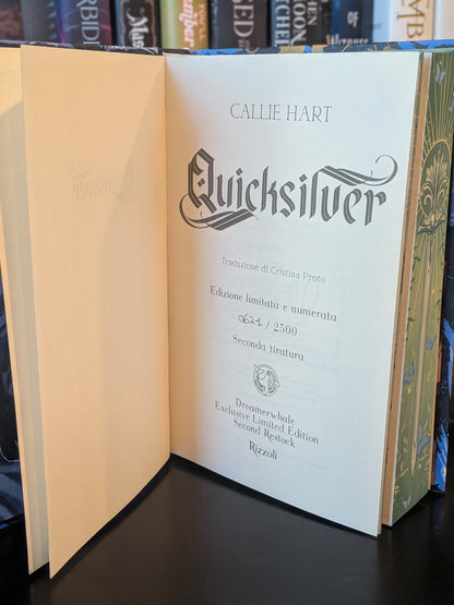 Quicksilver by Callie Hart, Dreamerwhale Edition (Italian) #621