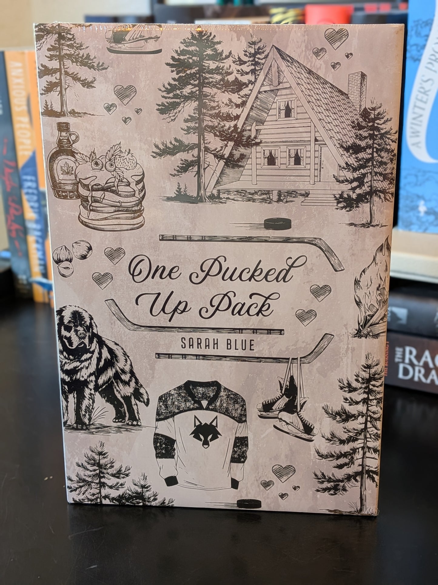 One Pucked Up Pack by Sarah Blue, Sealed, Signed by Bookish Box