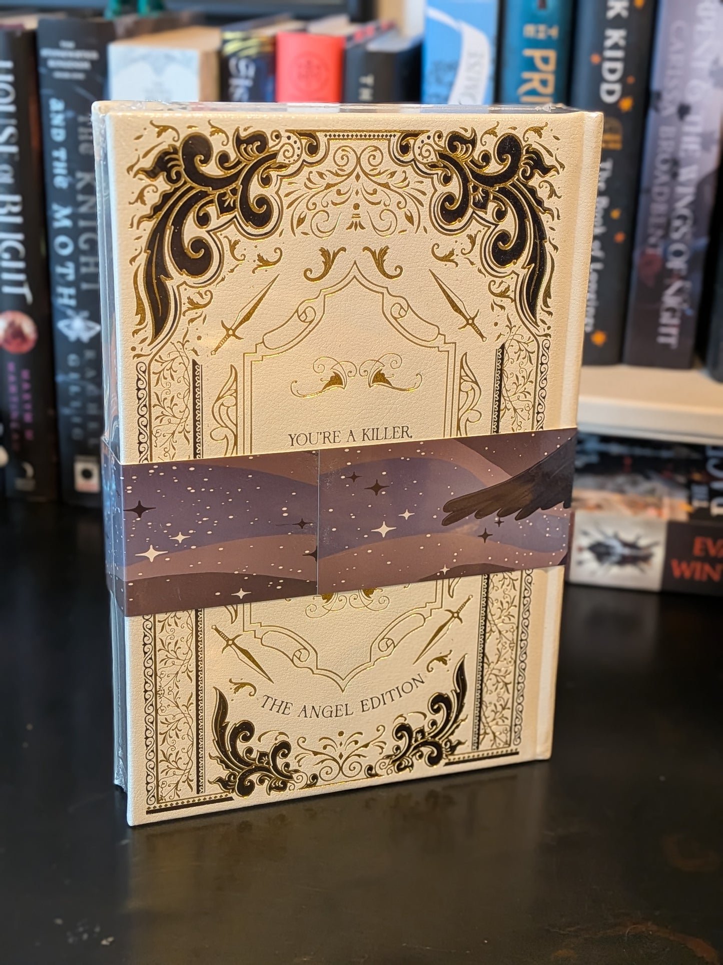 Wings so Wicked by Emily Blackwood, Bookish Box, The Angel Edition