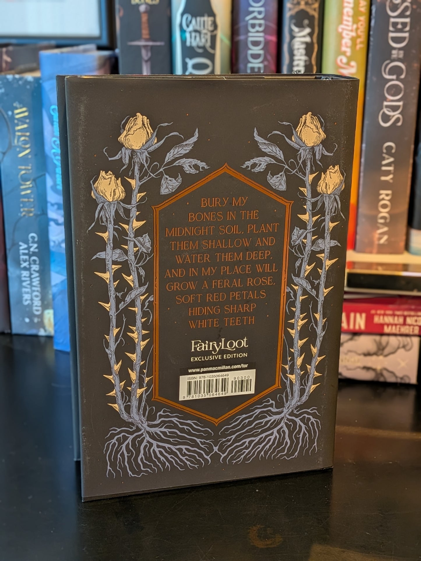 Bury Our Bones in the Midnight Soil by V.E. Schwab, Fairyloot Edition