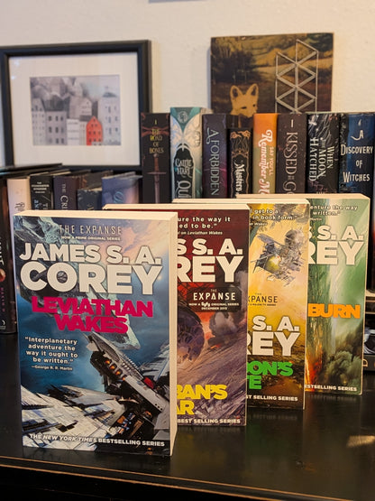The Expanse by James S.A Corey, books 1-4