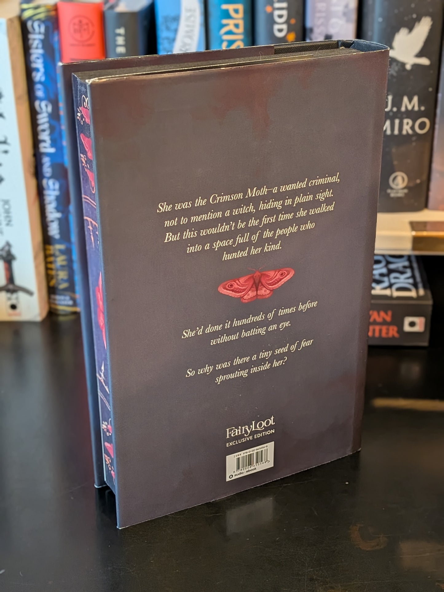Crimson Moth by Kristen Ciccarelli, Fairyloot Edition