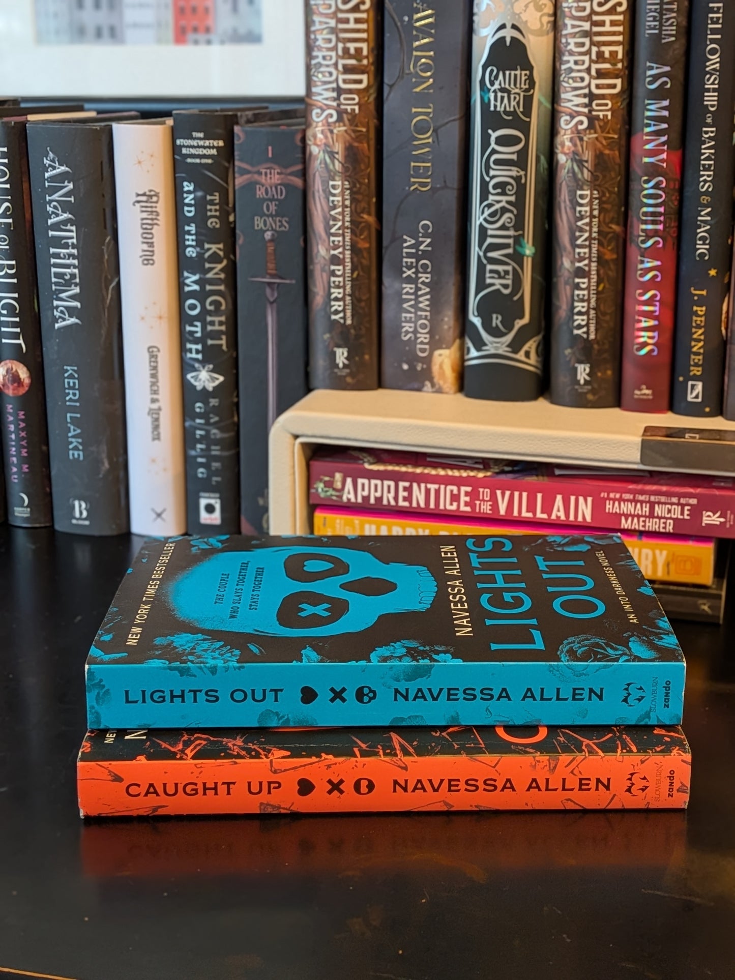 Lights Out and Caught Up by Navessa Allen