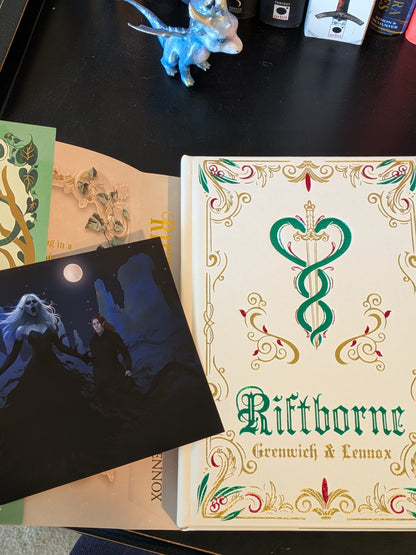 Riftborne by Parker Lennox and Bree Greenwich, Unplugged Book Box Edition