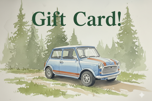 Watercolor Mini with Gift Card text